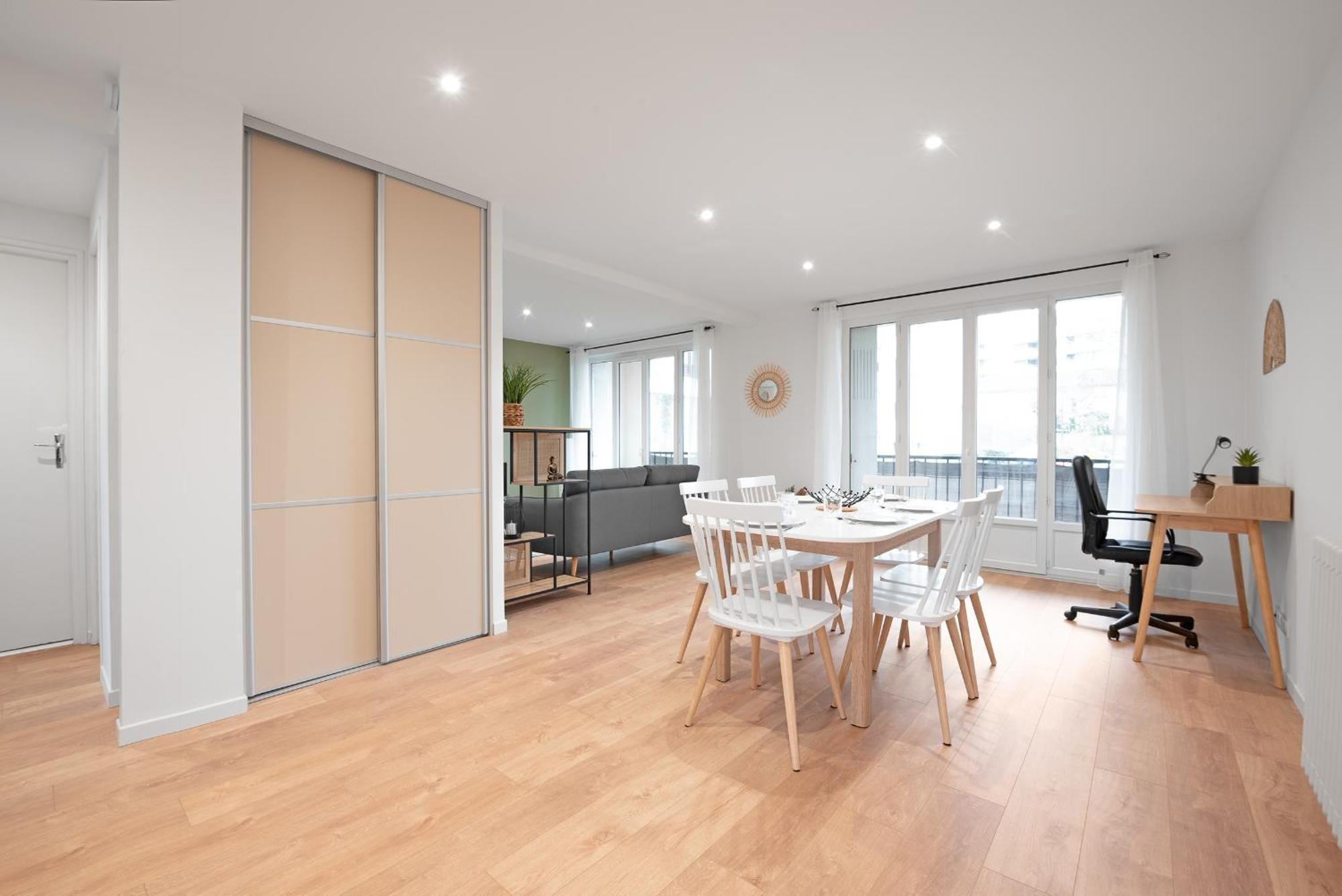 Spacieux T3 Avec 2 Parkings Gratuits Et 2 Balcons Toulouse Exterior photo
