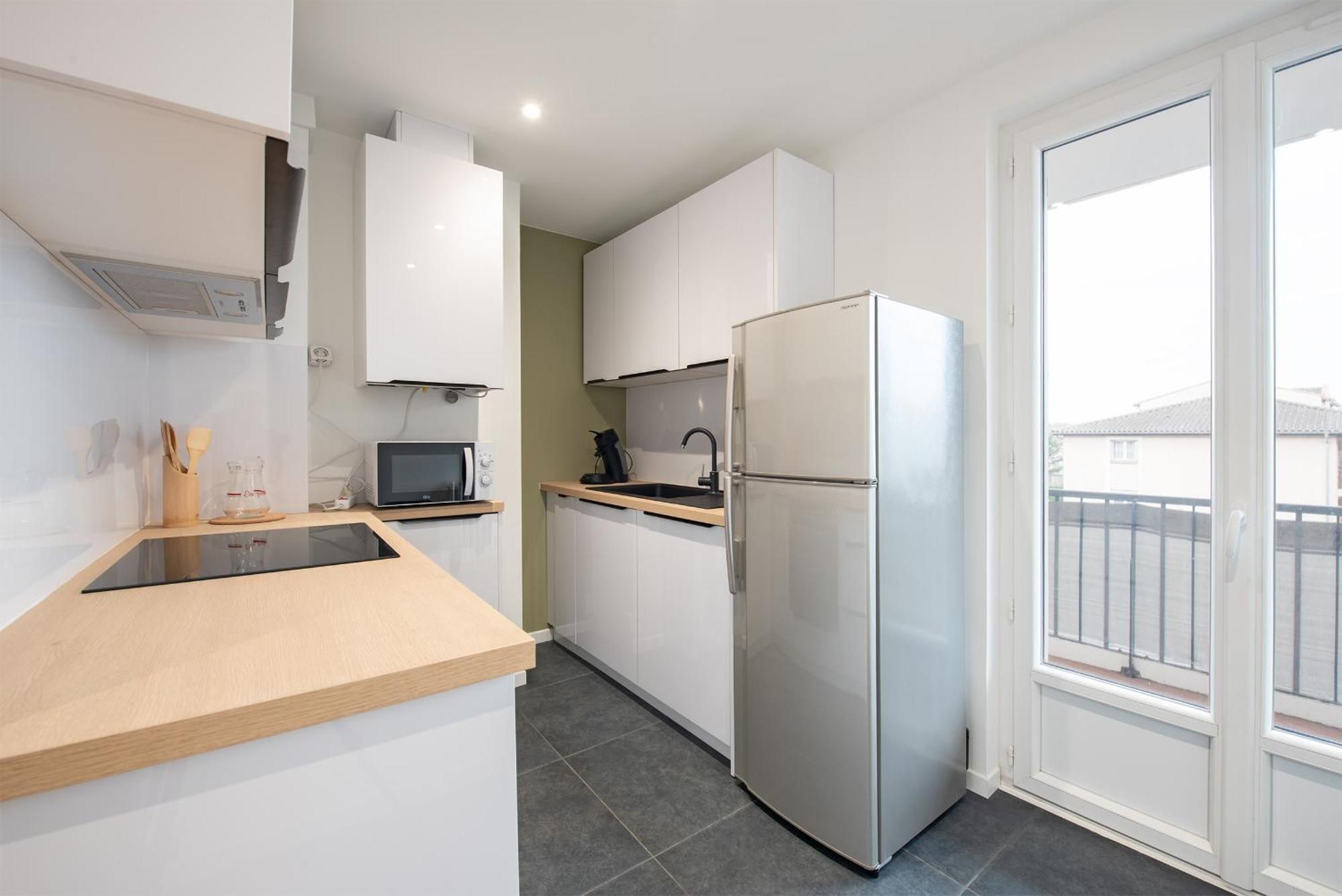 Spacieux T3 Avec 2 Parkings Gratuits Et 2 Balcons Toulouse Exterior photo